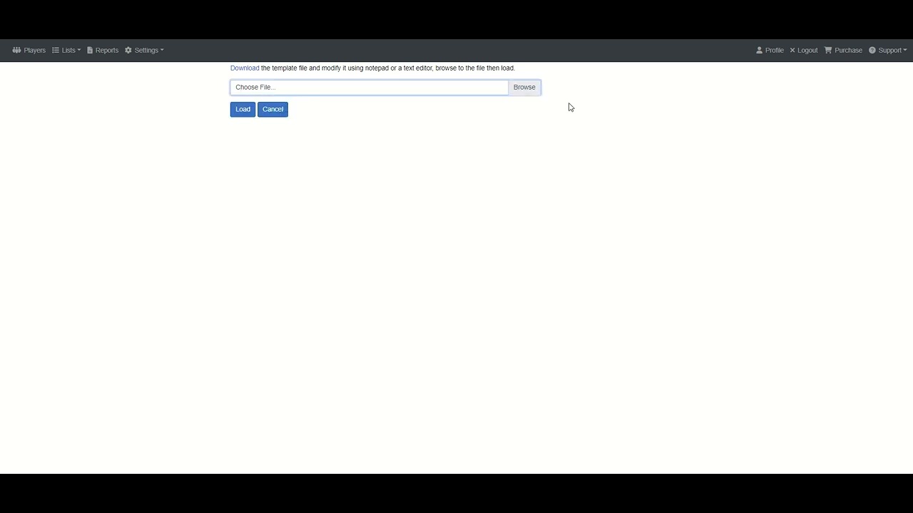 Loading multiple players from a file - YouTube