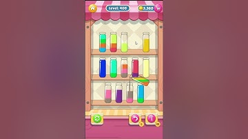 Water sort Puzzle level 408 (play on Facebook)