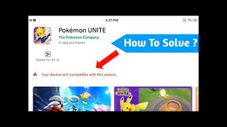 How to Fix Can't Install "Pokemon Unite" error on Google Play Store in Android & iOS screenshot 5