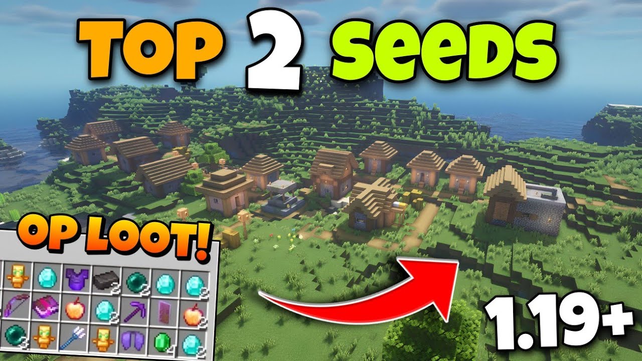 Top 2 God Seeds For Minecraft 1.19 Pocket Edition And Bedrock || Seed ...