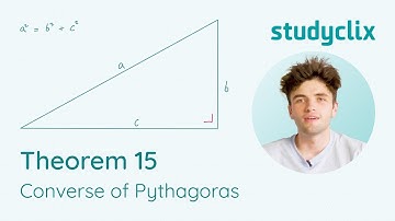 15. Maths Theorem 15: Converse of Pythagoras; Leaving Cert, Junior Cert/Junior Cycle Geometry Proof