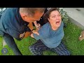 Psycho Mom Faces Police After 12-Year-Old Calls 911 | Karens Getting Arrested By Police