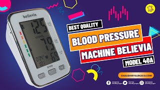 Believia Digital BP 40A Best Digital Blood Pressure Machine in Pakistan bloodpressuremonitor