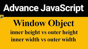 Window Object in JavaScript (Hindi)