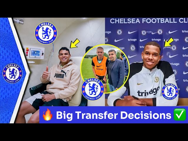 🔥Big Transfer Deals ✅ £64.4m Estevao Willian to Chelsea, Thiago Silva New Contract, Gilchrist future class=