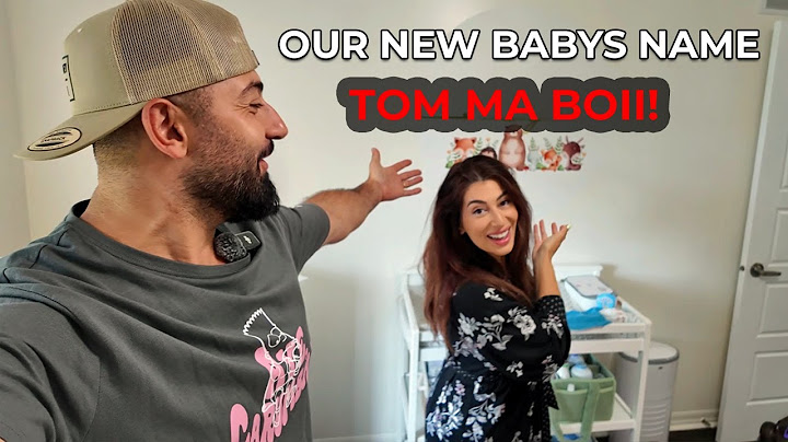 We Finally Reveal Our Baby Boy's Name!