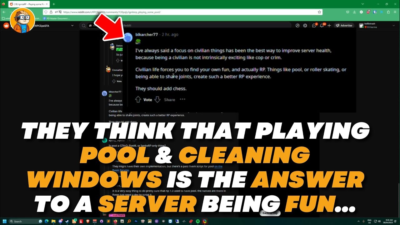 Koil Reacts To Some Ignite Rp Clips & The Reddit Comments Comparing ...