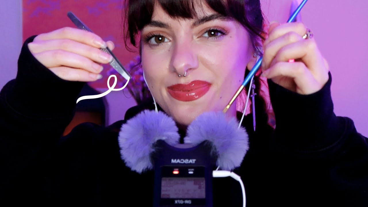 ASMR FR | Trifouillage COMPLET des OREILLES 👂 (papouilles, sérum, souffle, côtons-tiges...)