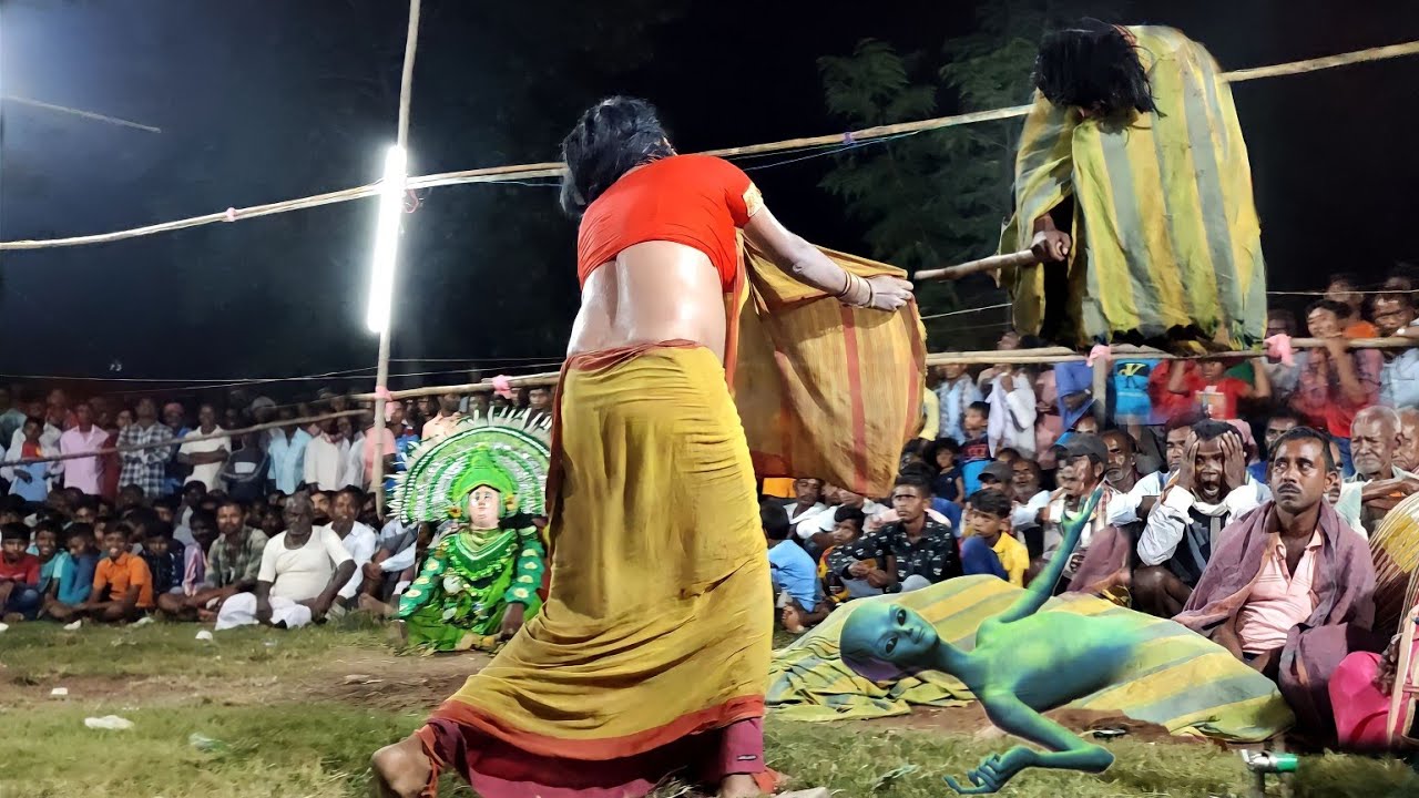 গান শুনে অনেক দর্শক কাঁদে দিলো | Cho Nach,Ajit Kumar Chhau Nach,Purulia chhau nach,cho dance,छो नाच