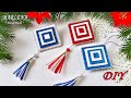 🎄 НОВОГОДНИЕ ИГРУШКИ 🎄 из ФОАМИРАНА. Christmas ornaments foam glitter