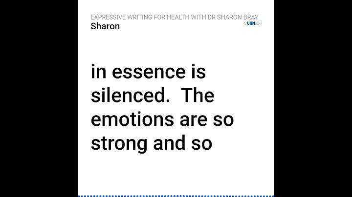 Dr Sharon Bray: What Writing Does For Us | GiveLif...