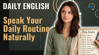 🎬 Real English Shadowing: Speak Your Daily Routine Naturally (B1) | Daily Routine English Speaking