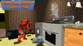 Virtual Robot Family Sim screenshot 5