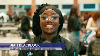 HISD Culinary Students Debut Winning Recipe at Westside High School