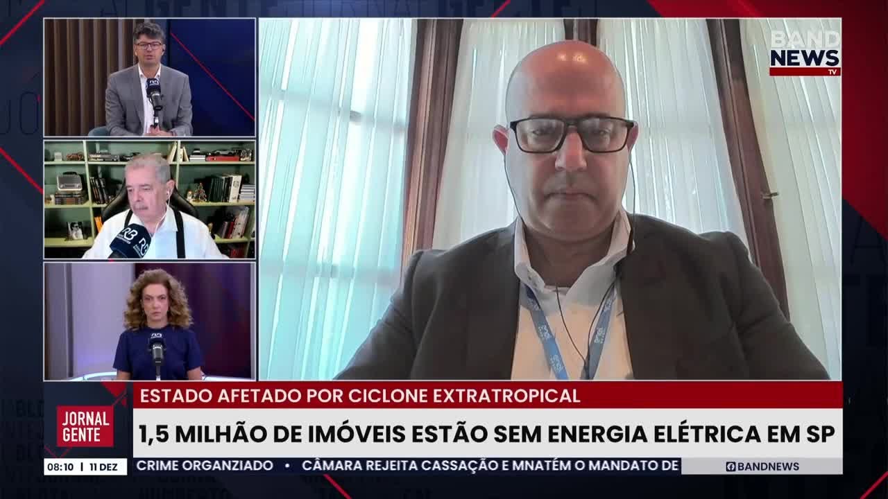 Diretor Regional da Enel afirma que contingente da empresa está todo na rua