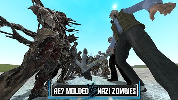 RE7 Molded Vs Black Ops Nazi Zombies | Garry