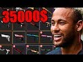 ИНВЕНТАРЬ НЕЙМАРА ЗА 2 500 000 РУБЛЕЙ С ТОПОВЫМИ СКИНАМИ В КС ГО! NEYMAR'S 35000$ INVENTORY IN CSGO