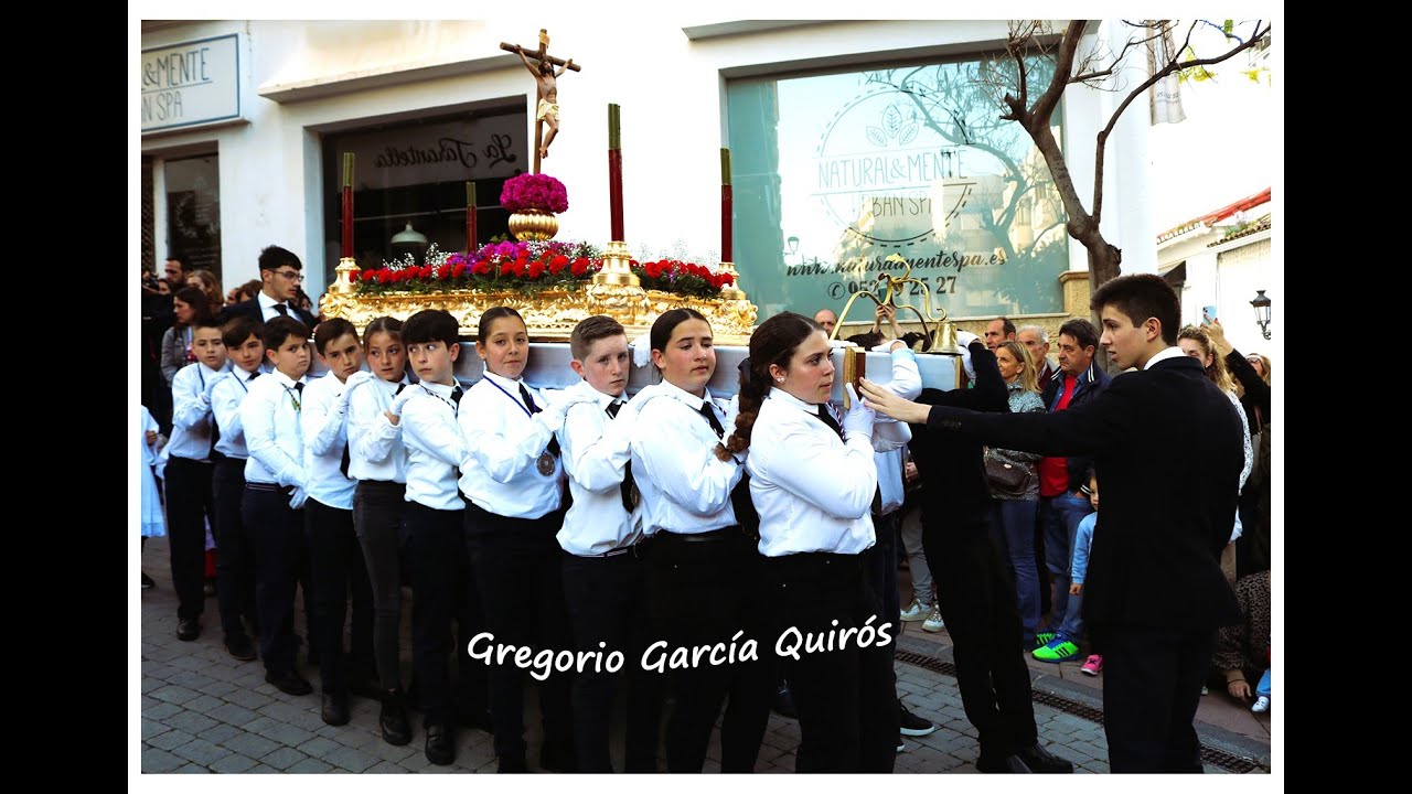 SALIDA PROCESIONAL DE LA HERMANDAD INFANTIL  DE ESTEPONA,  Lunes 14 de Abril de 2025.