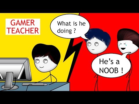 When a Gamer's Teacher play games for the first time PART 1