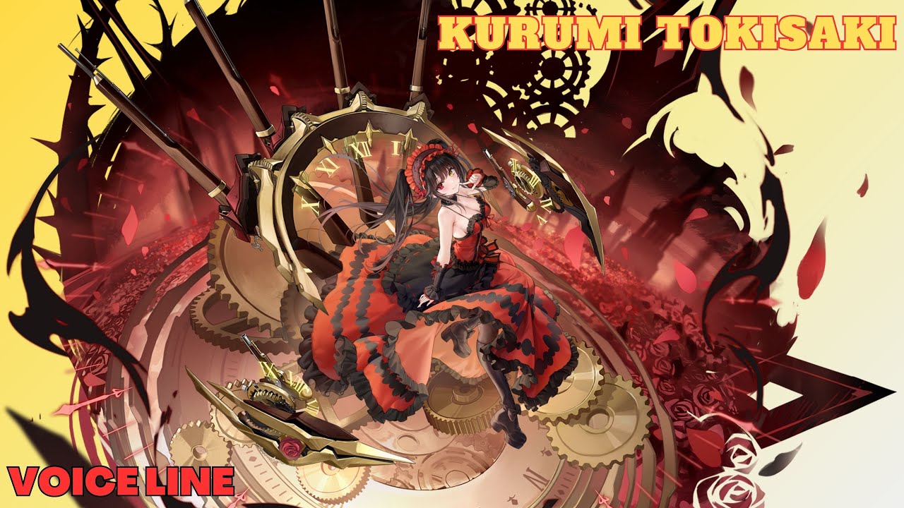 AZUR LANE x DATE A LIVE ] Kurumi Tokisaki Voice Line 