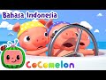 Tiga Babi Kecil Mencari One Piece!🏴‍☠️ | CoComelon Bahasa Indonesia - Lagu Anak | Nursery Rhymes