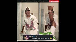 PLIES JUST WENT 'SPINACH' WITH A $60K GREEN ROLEX!