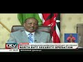 Rift valley rc abdi hassan has expressed confidence in north rift security operation