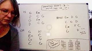 Country Roads and Using a Capo