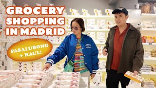 Spain Vlog: Grocery Shopping in Madrid + Haul | Laureen Uy