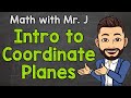 Introduction To Coordinate Planes Vocabulary Math With Mr J 