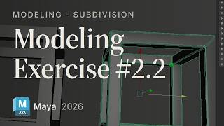 Subdivision Modeling Exercise #2 (High Poly)