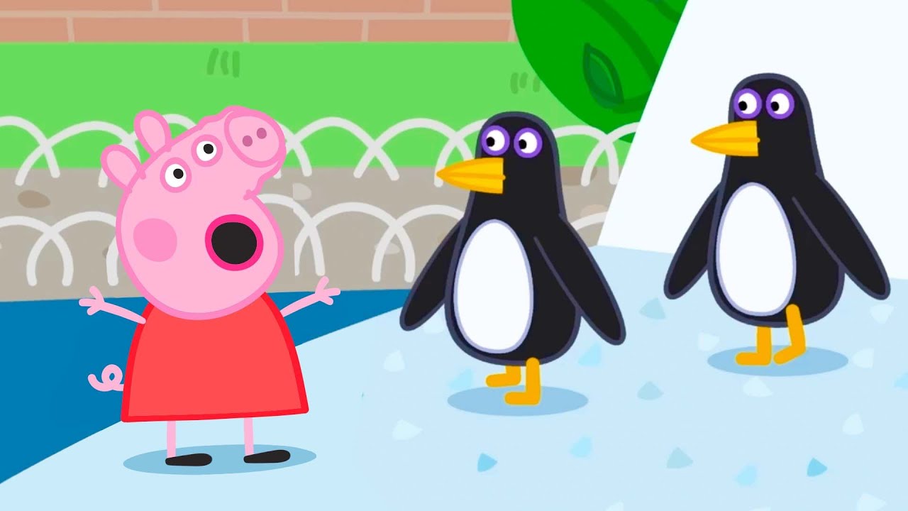 Peppa Pig Learns About Zoo Animals | Kids TV And Stories