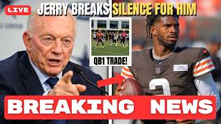 NFL ERUPTS AS JERRY JONES EYES SHEDEUR SANDERS TRADE AMID ANOTHER WATSON STARTER DECISION!