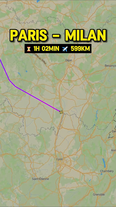 Air France Flight AF1130 from Paris (CDG) to Milan (MXP) #airplane #aviation #flight #routeexplorer