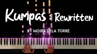 Kumpas: REWRITTEN piano sheet music - Moira dela Torre