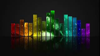 ss audio visualization bars version 1 crystal sound amplitude volume equalizer with view of space dc