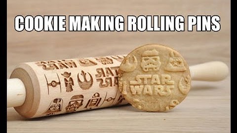 Embossed Cookie Making Rolling Pins