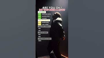 Thumbnail of Are you ok? Do you need a hug? Sad songs for you to feel safe and loved