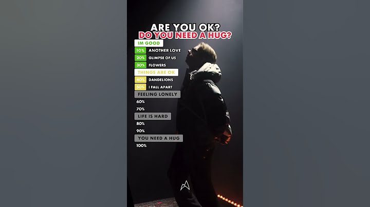 Are you ok? Do you need a hug? Sad songs for you to feel safe and loved