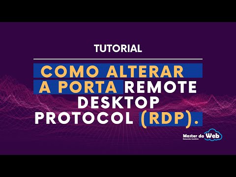 Vídeo: Como altero a porta RDP no Windows 7?