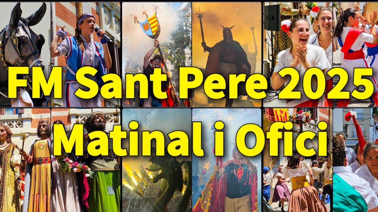 FM Sant Pere 2025, Matinal, Anada i Sortida Sortida d'Ofici