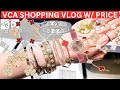VAN CLEEF AND ARPELS SHOPPING VLOG WITH PRICE | Vca shopping vlog with price | VCA Perlee, alhambra