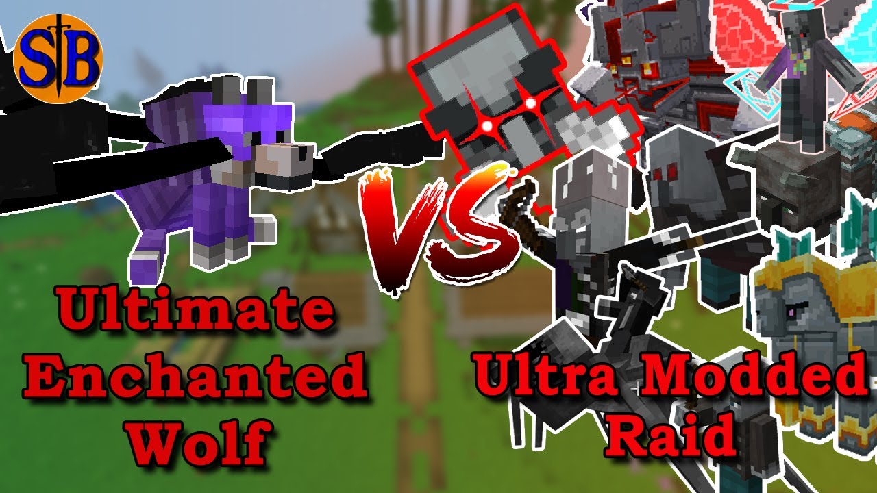 Can The Goodest of Boy defeat an Ultra Modded Raid? | Minecraft Mob ...