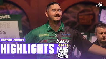 TOP CLASS IN CANBERRA! | 2025 ANZ Premier League | Night Three Highlights