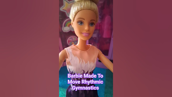 Barbie Made To Move Rhythmic Gymnastics Unboxing