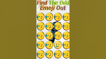 Memory Test 🤯 || Find The Odd Emoji Out || Emoji Puzzle Quiz || part 16 ||  #quiztime #shorts