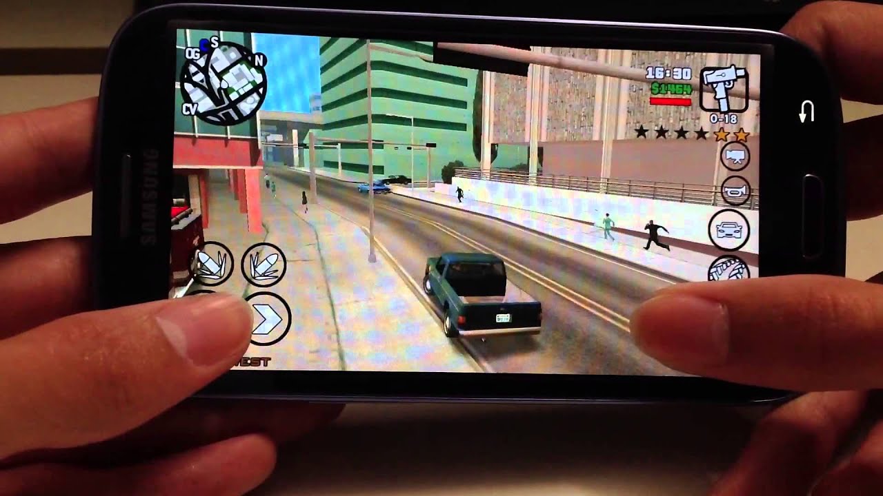 GTA:SA Mobile- Free Roam Gameplay Preview - YouTube