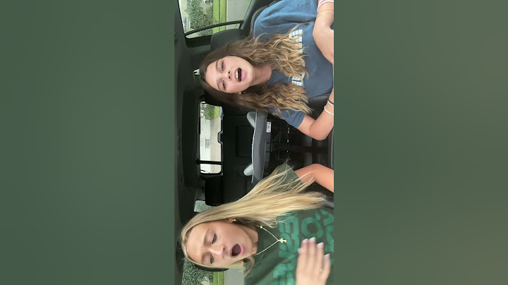 singing for the first time!