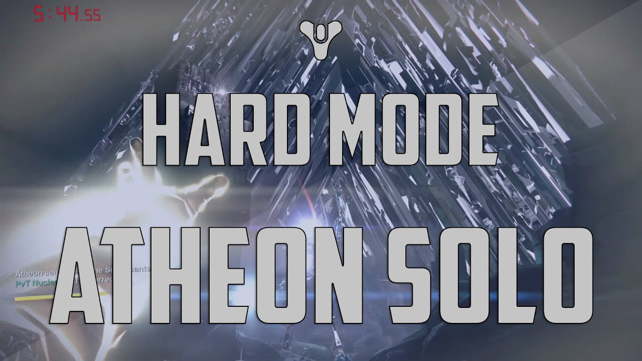 (Hard Mode) Atheon SOLO in 7 Minutes