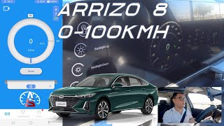 Chirey (Chery) Arrizo 8 1.6T 0 a 100km/h (0-62MPH) a nivel del mar by Andres Salazar Autos 678 views 1 month ago 2 minutes, 18 seconds